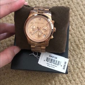 Michael Kors Rose Gold Runway Watch
